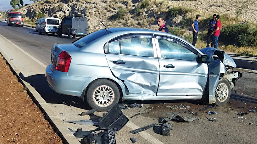 Kilis’te zincirleme kaza: 8 yaralı