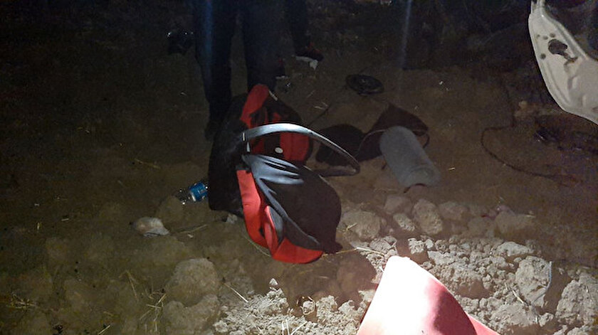 Çorumda feci kaza: Henüz yaşına girmemiş bebekten geriye koltuğu kaldı