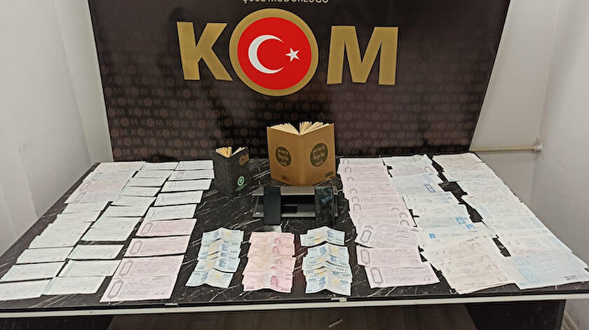 Tefecinin evinden 5,3 milyon liralık senet çıktı