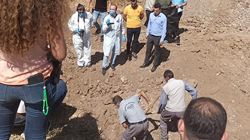 Diyarbakır haber: Özel ekip 2 yıl önce kayıp ilanı verilen kadının cesedini toprağa gömülü buldu
