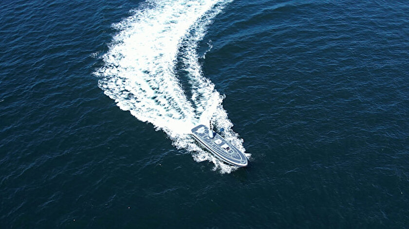 Mavi Vatanı koruyacak: Silahlı insansız deniz aracı Sancarın denizdeki ilk testleri tamamlandı