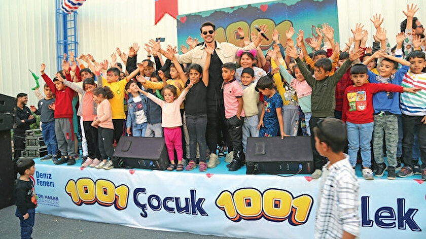 1001 Çocuk 1001 Dilek Şöleni coşkuyla kutlandı