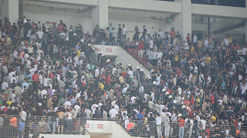 Amedspor-Bursaspor maçıyla ilgili kaç kişi gözaltına alındı?
