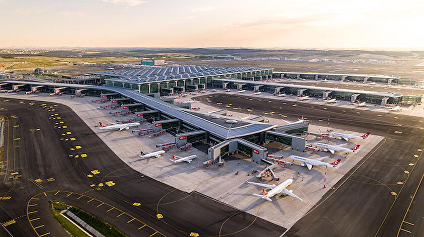 Avrupanın en yoğun havalimanı İstanbul Havalimanı oldu