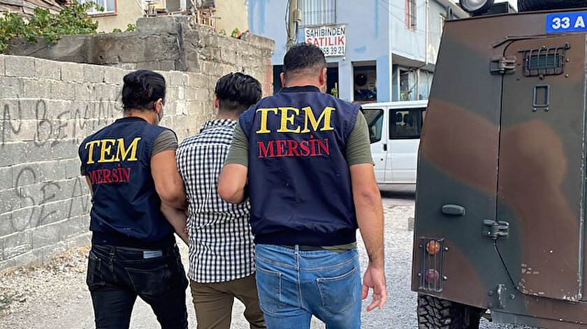 Mersindeki polisevine yönelik terör saldırısıyla ilgili 22 zanlı yakalandı