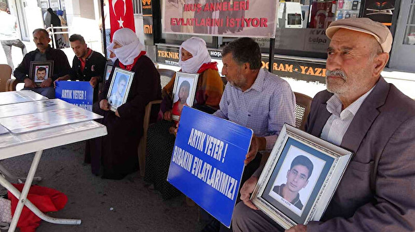 Muş’ta evlat nöbeti tutan ailelerin sayısı 41’e yükseldi