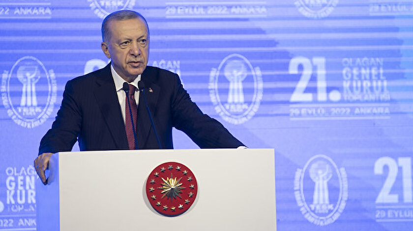 Cumhurbaşkanı Erdoğandan Avrupadaki enerji krizine gönderme: Parlamentoda yorgan battaniye dağıtıyorlar