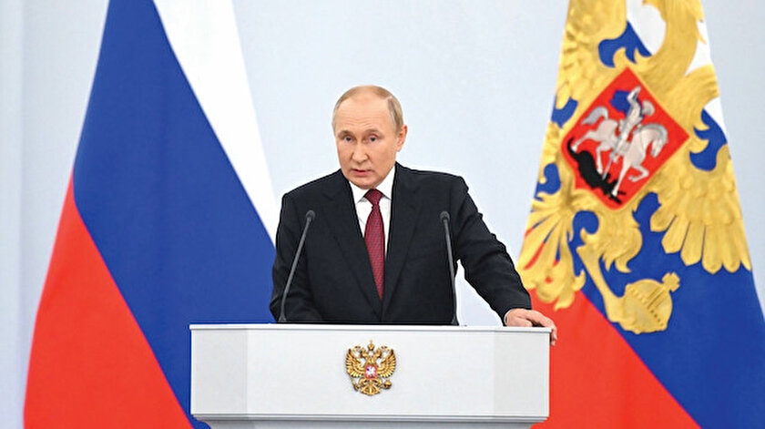 Putinden yeni meydan okuma: Rusya 4 bölgeyi ilhak etti