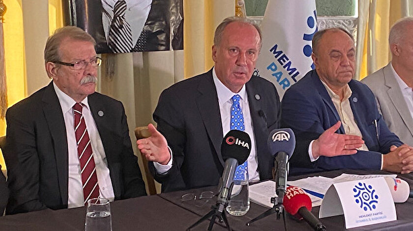 Muharrem İnce: Altılı masa altın gününden vazgeçin
