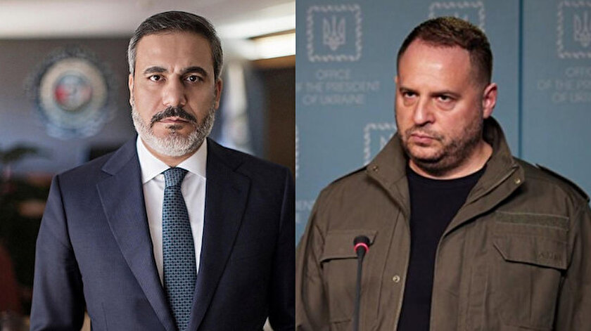 Ukraynalı yetkili Andriy Yermak: Hakan Fidanla görüştüm ve bizzat teşekkür ettim
