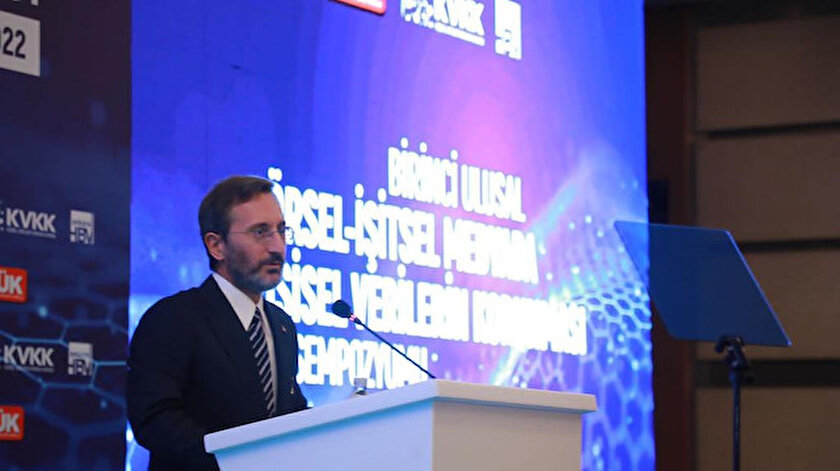 Fahrettin Altundan güvenli medya vurgusu
