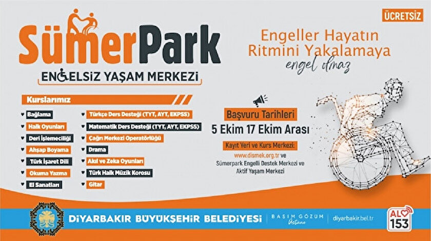 DBB engellilere yönelik 12 kurs açıyor