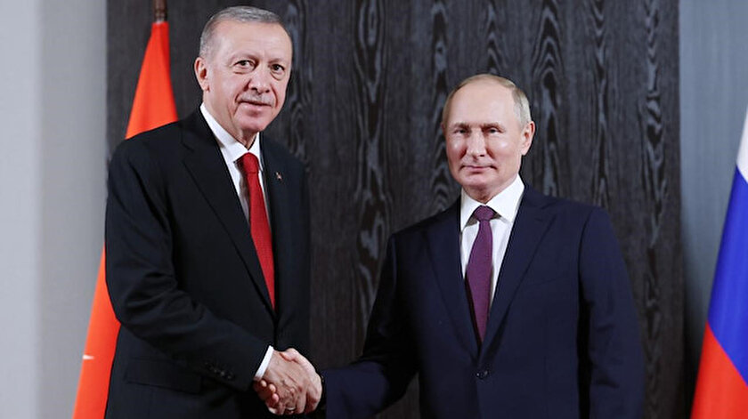 Cumhurbaşkanı Erdoğan Rusya Devlet Başkanı Putin ile telefon görüşmesi gerçekleştirdi