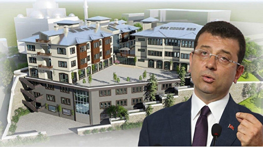 AK Parti döneminde başlayan yurt inşaatını durduran İmamoğlu projenin adını değiştirerek yeni bir projeymiş gibi gösterdi