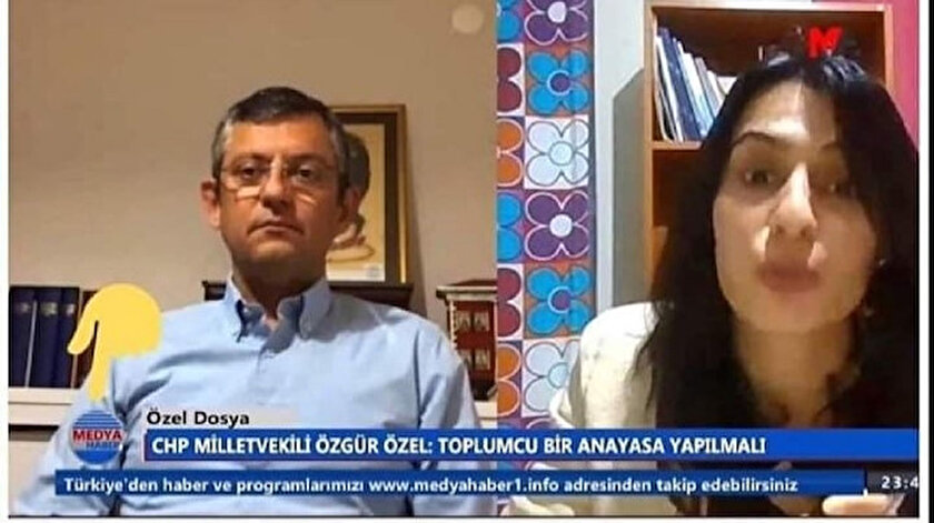 CHPli Özelin Fincancının TSKya iftira attığı PKK kanalına konuk olduğu ortaya çıktı