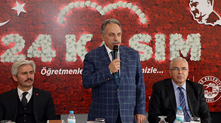 Talas Belediye Başkanı Yalçın’dan Öğretmenler Günü mesajı