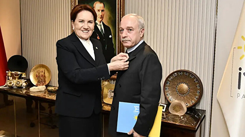 Rozetini Akşener takmıştı: Erdal Sarızeybek sert bir açıklamayla İYİ Partiden istifa etti