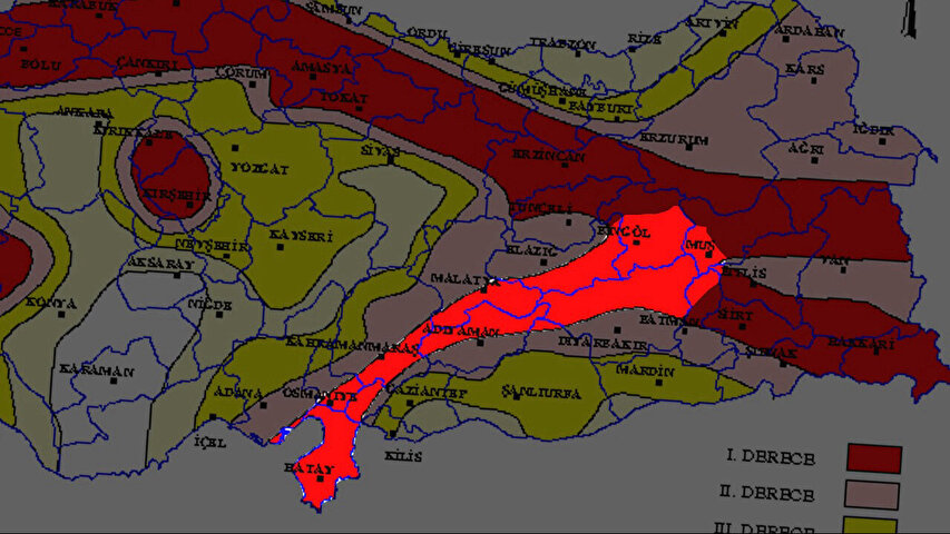 Do u Anadolu fay hatt hangi illerden ge iyor Deprem riski olan