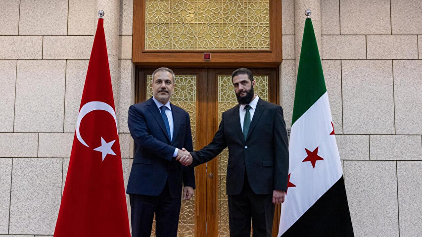 Hakan fidan ve Ahmet Şara
