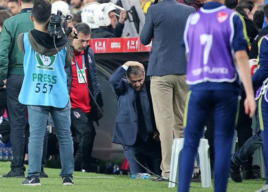Şenol Güneş'in yaralandığı an.
