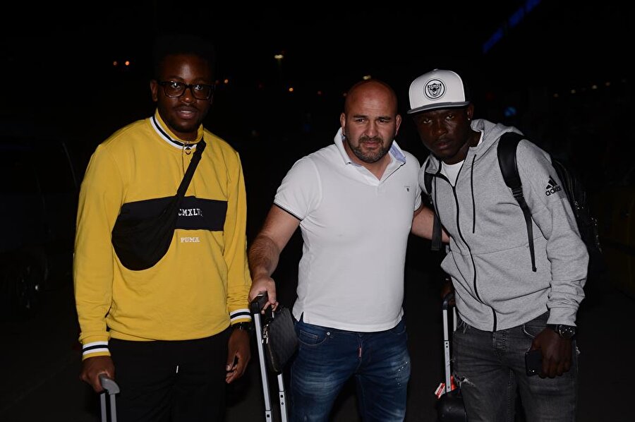 Zargo Toure ve Eric Ayuk Türkiye'de