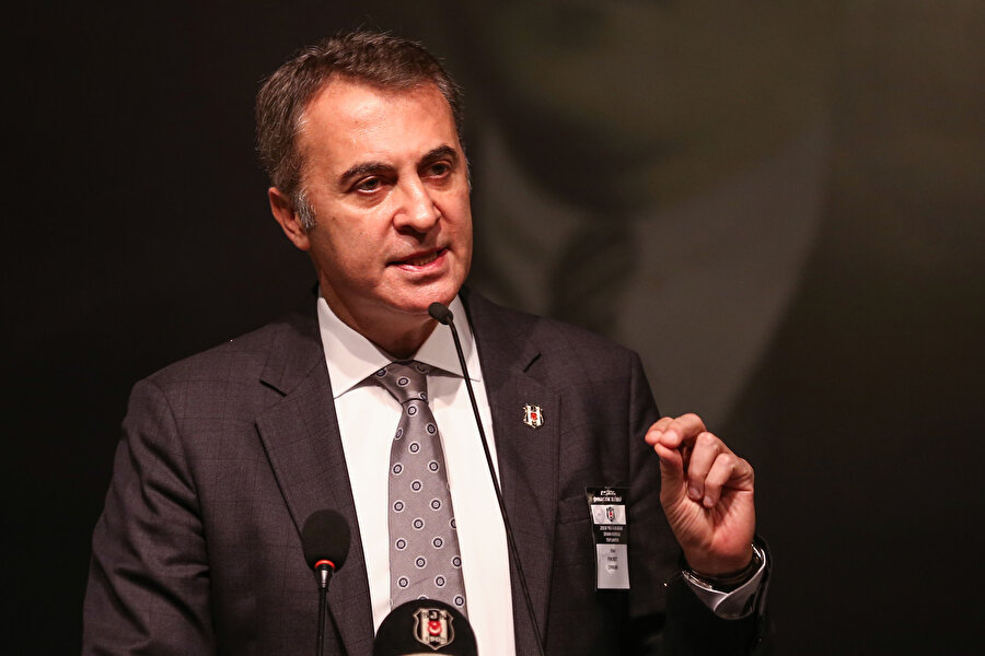 Fikret Orman geçtiğimiz günlerde Beşiktaş Kulübü Divan Kurulu toplantısında konuşma yaparken...