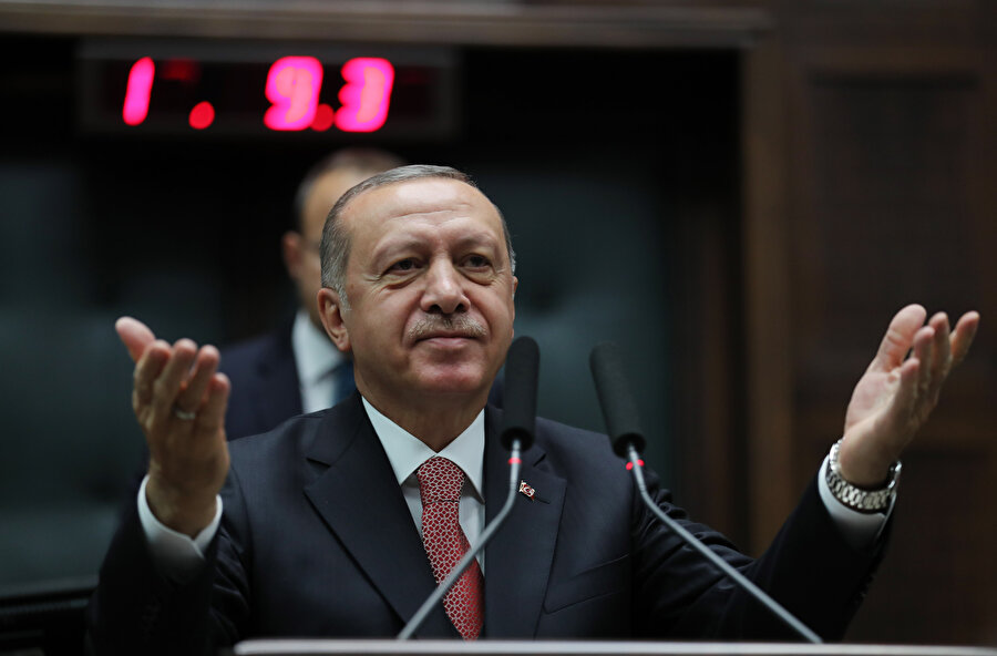 Cumhurbaşkanı Recep Tayyip Erdoğan, AK Parti TBMM Grup Toplantısı'nda konuştu.