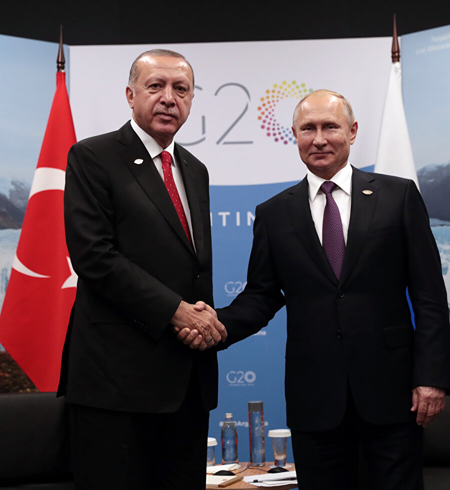 Türkiye Cumhurbaşkanı Recep Tayyip Erdoğan ve Rusya Devlet Başkanı Vladimir Putin G20 Liderler Zirvesi'nde bir araya gelmişti.