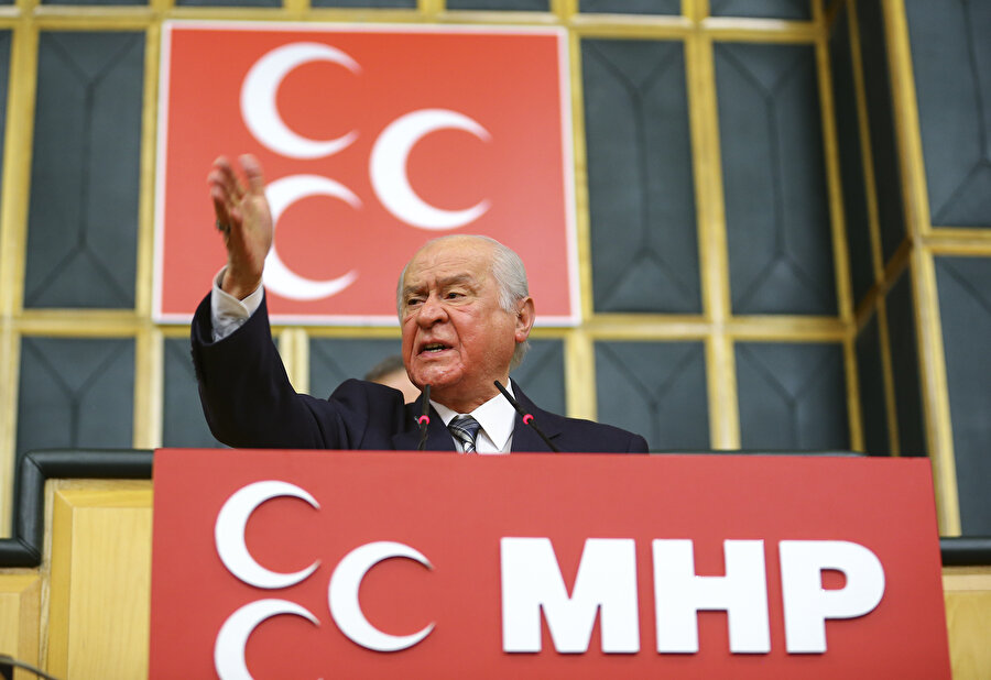 Devlet Bahçeli partisinin grup toplantısında vekillere sesleniyor...