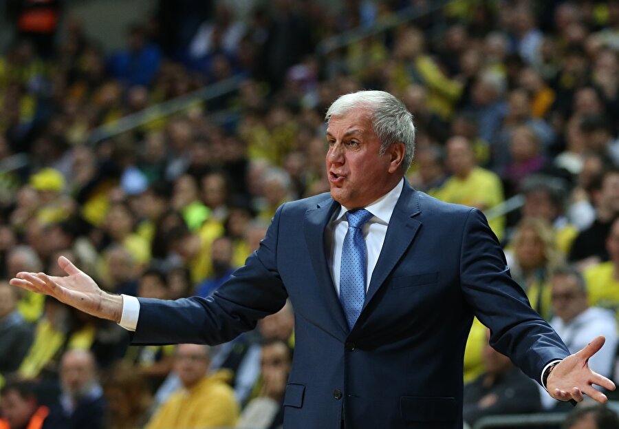 Fenerbahçe Basketbol Takım Koçu Zeljko Obradovic.