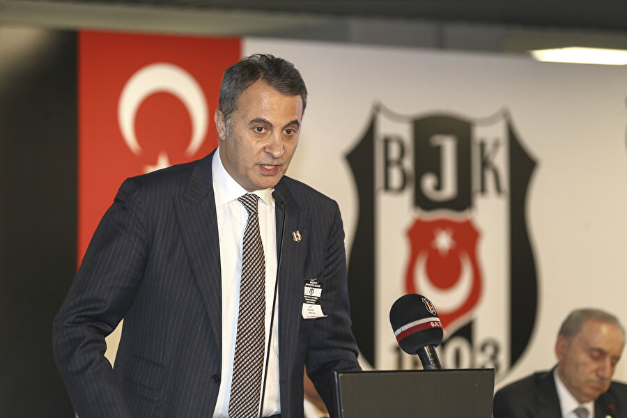 Beşiktaş Başkanı Fikret Orman.