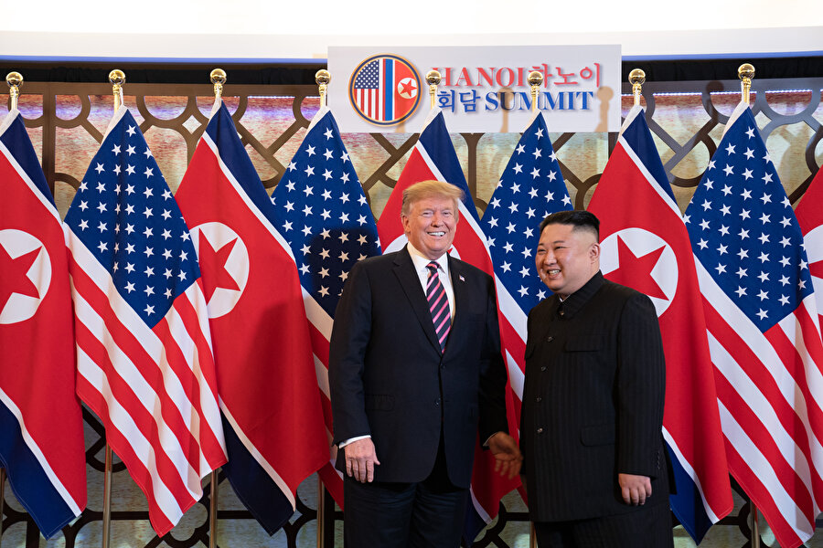 Donald Trump ile Kim Jong-un görüşmesinden bir sonuç alınamamıştı.