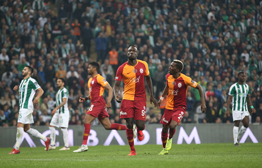 Diagne, Galatasaray formasıyla 3 gole imzasını attı.