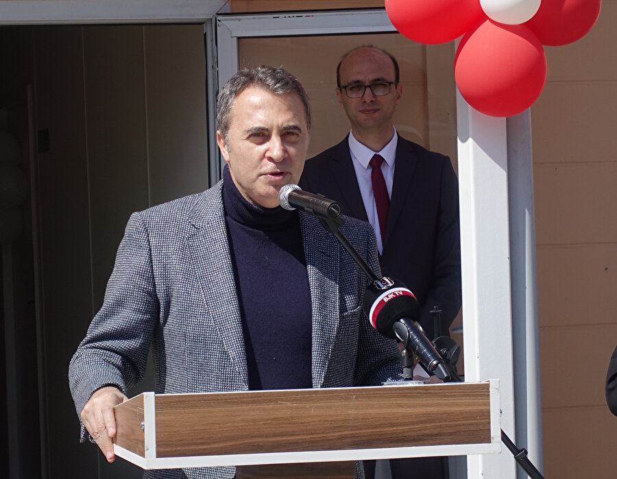Fikret Orman, Artvin'de anaokulu açılışına katıldı.