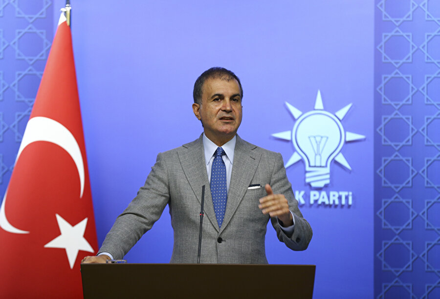 AK Parti Sözcüsü Ömer Çelik -AA