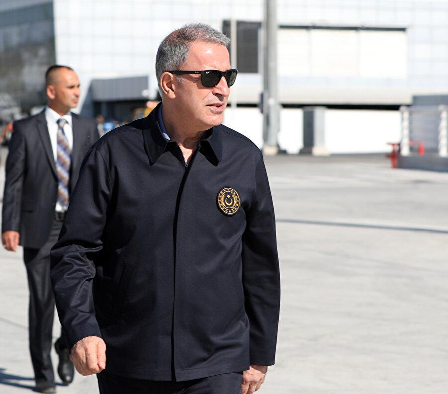 Milli Savunma Bakanı Hulusi Akar -AA
