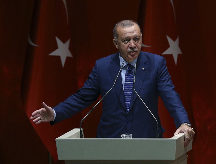 Cumhurbaşkanı Recep Tayyip Erdoğan Genişletilmiş İl Başkanları Toplantısı'nda konuştu.