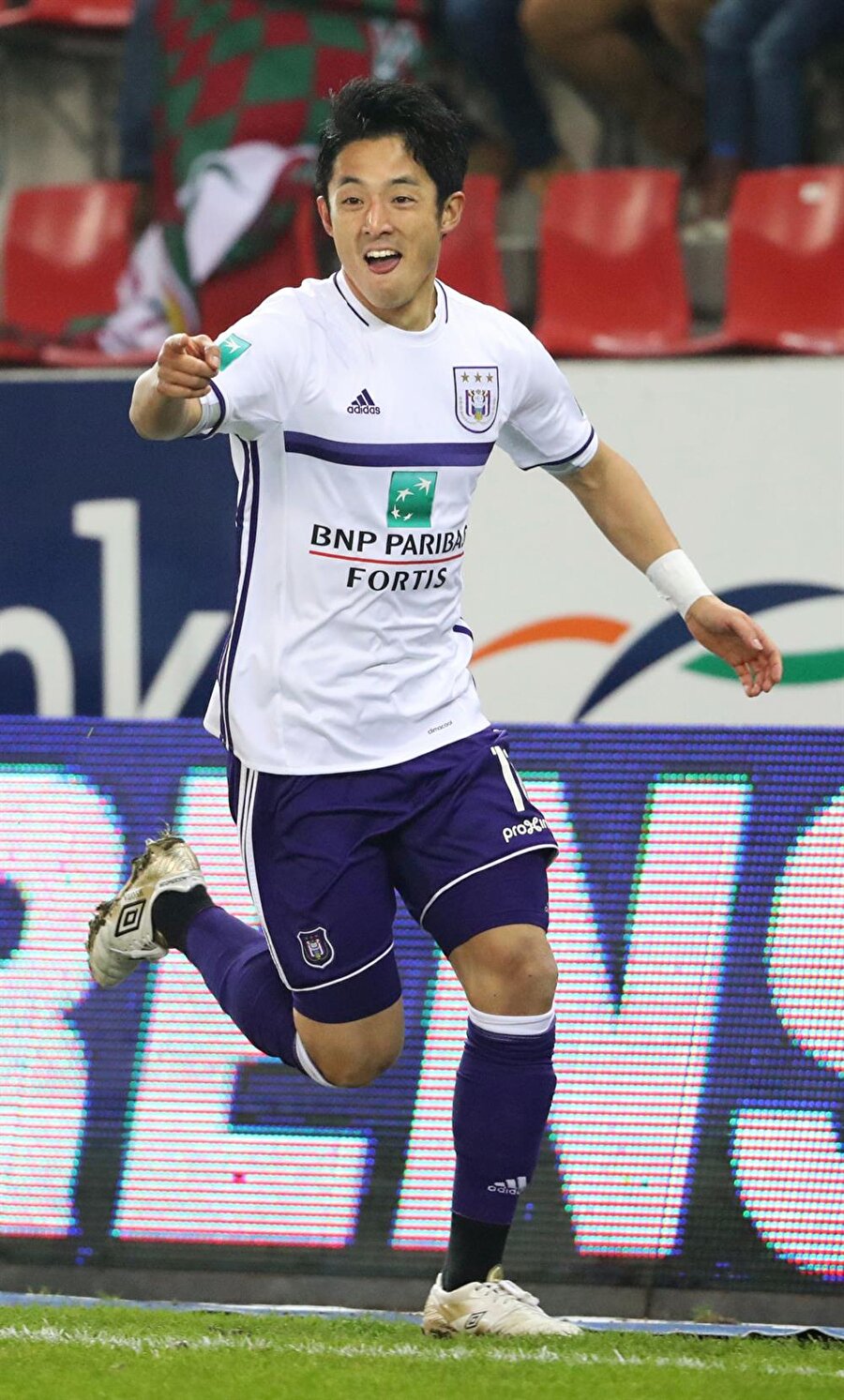 Ryota Morioka şu anda Anderlecht forması giyiyor.