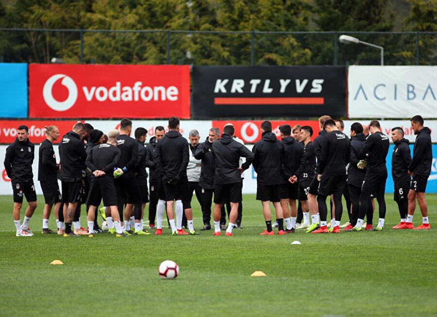 Beşiktaş, Medipol Başakşehir maçı hazırlıklarını tamamladı.