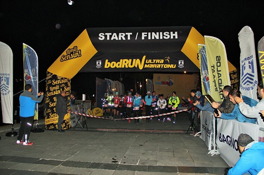 12 saatlik maraton gece yarısı start aldı
