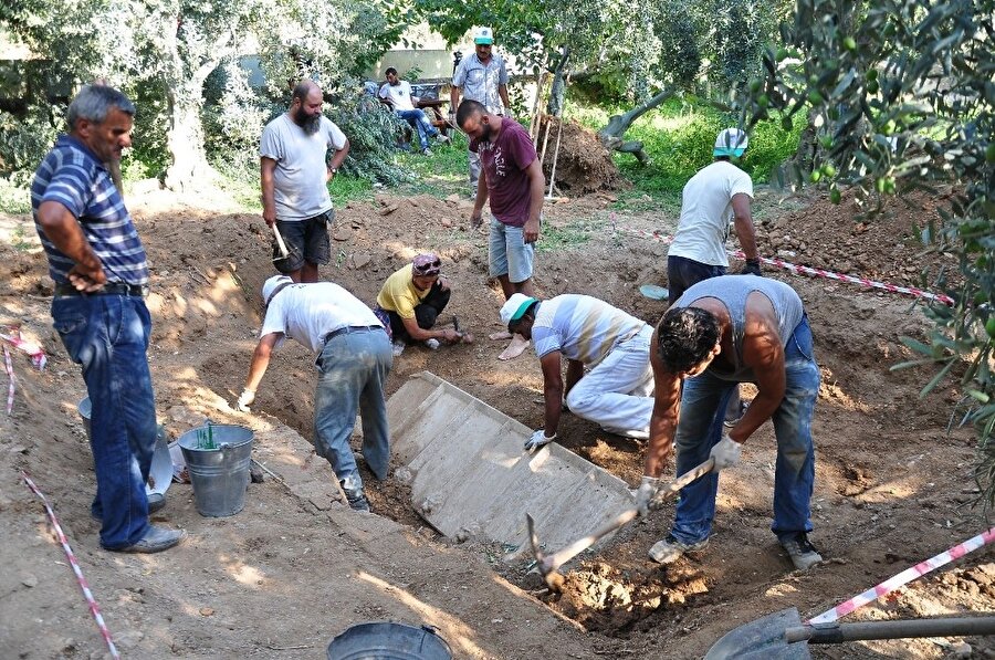 Zeytin tarlası lahit müzesi olacak
