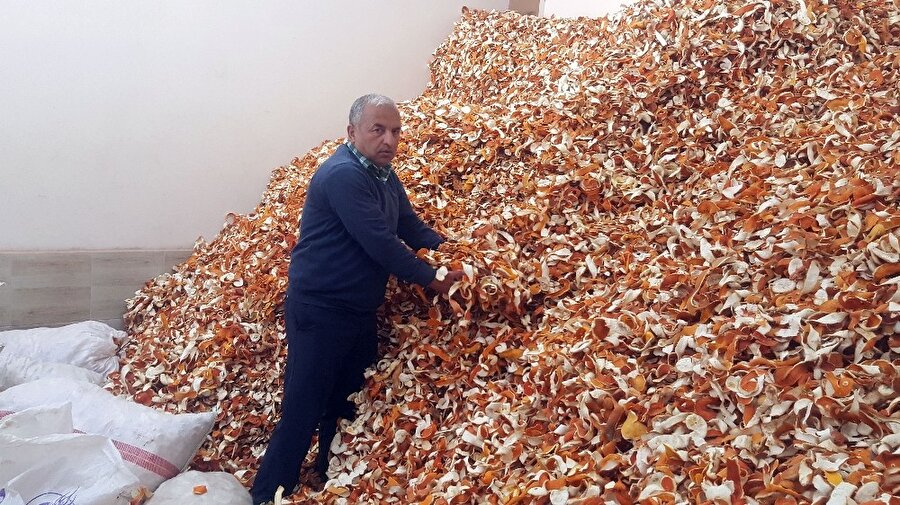 Portakal kabuğu büyük ilgi görüyor.