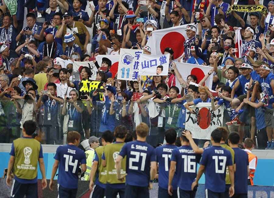 Japonya'yı fair play kurtardı.