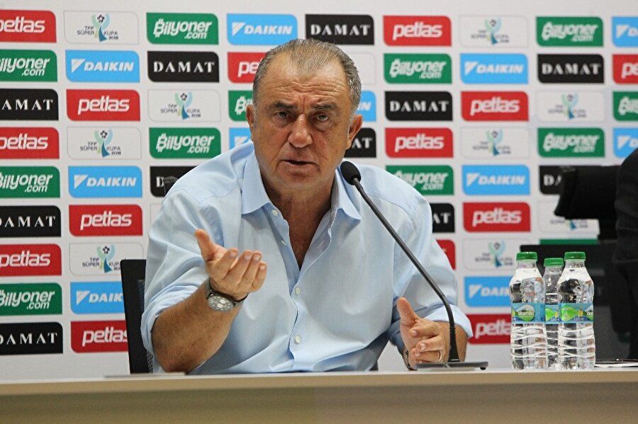 Fatih Terim açıklamalarda bulundu.