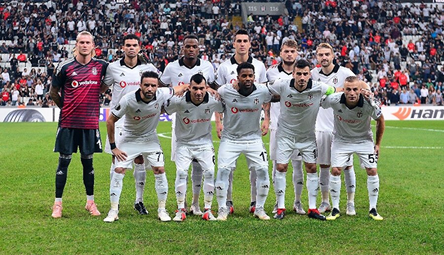 Beşiktaş ilk 11'i