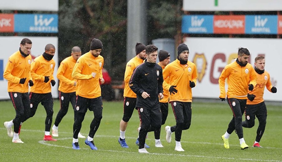 Galatasaray, Beşiktaş derbisi hazırlıklarını sürdürdü.