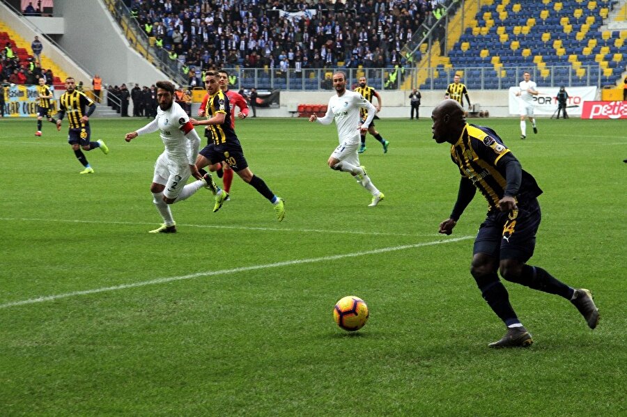 Orgill'in golü sonrası Ankaragücü büyük sevinç yaşadı.