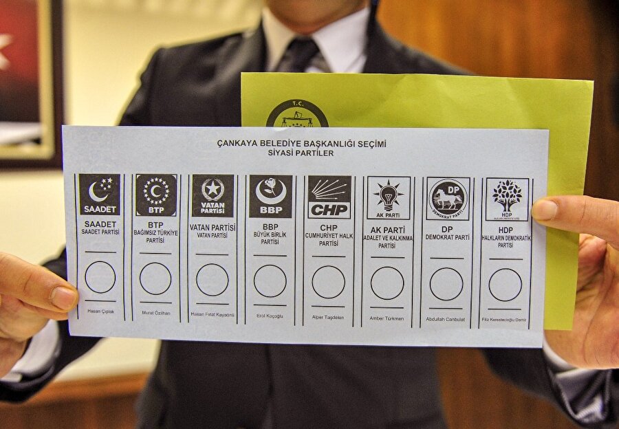 31 Mart'ta kullanılacak oy pusulaları 11 Mart'ta tanıtılmıştı.