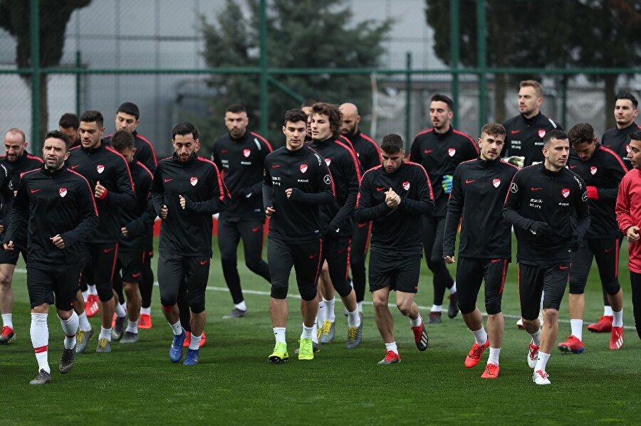 A Milli Takım, Riva’daki son çalışmasını yaptı.