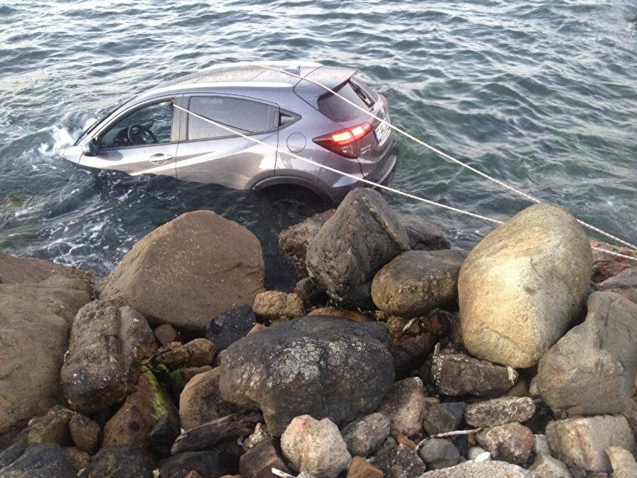 Yalova'da denize düşen araç-İHA